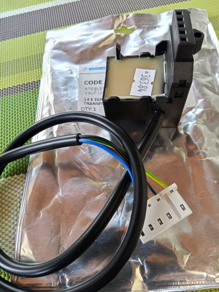 Трансформатор VZ 2/10 SAC розпалу котла Baxi та інших