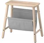 VILTO Ikea Stołek ze schowkiem, brzoza, 45cm
