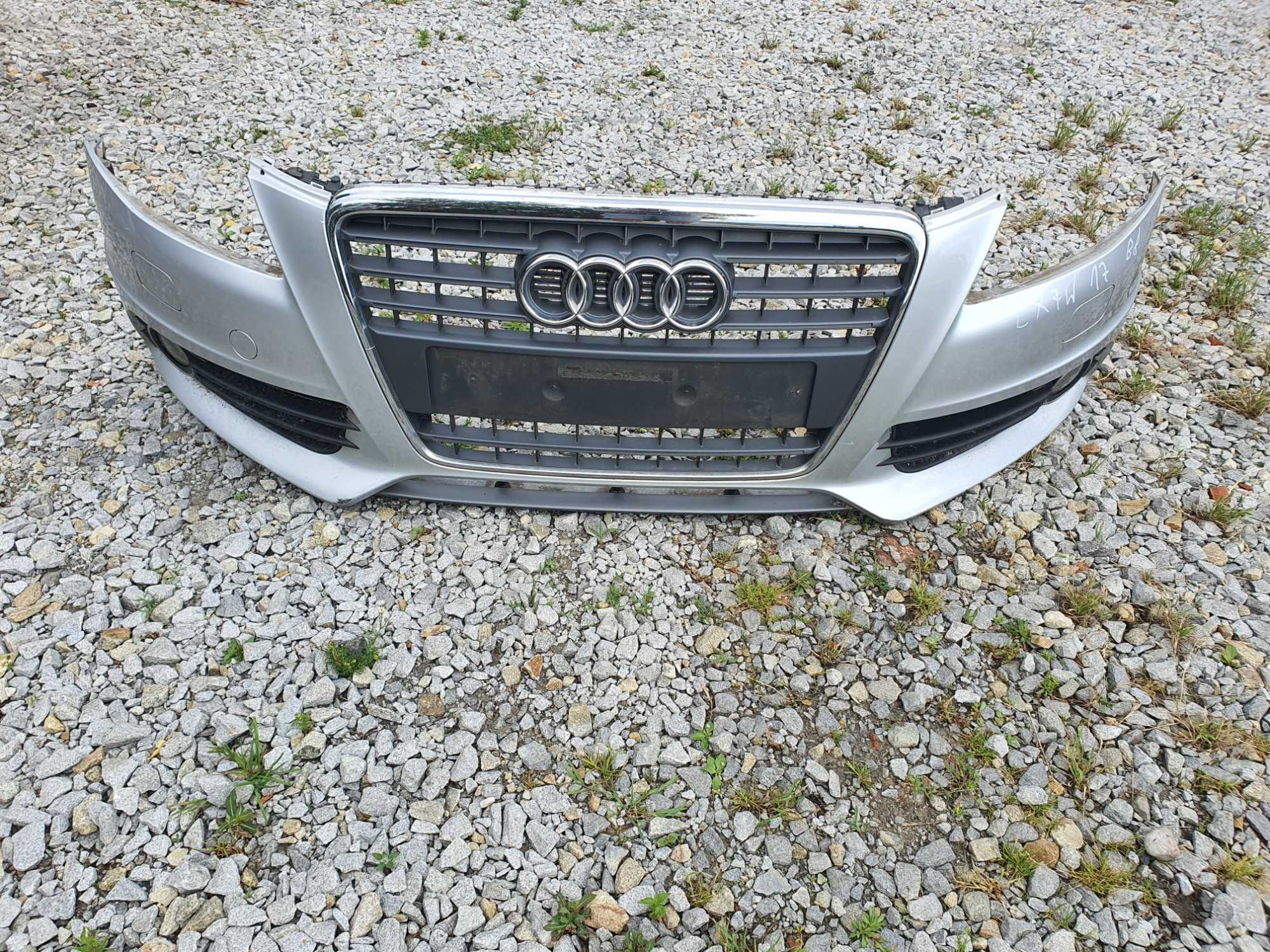 Audi A4 B8 zderzak przód kolor LX7W KSENON!!! S-LINE!!! 17 AL