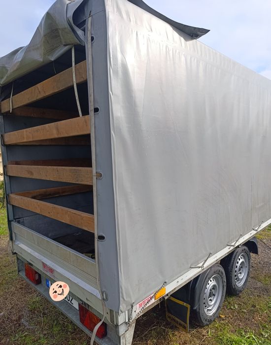 Atrelado reboque Humbaur 2700kg Carga Geral