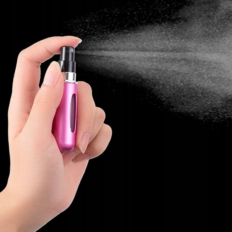 Atomizer podróżny na perfumy 5ml kolory pojemnik perfum podręczny 8szt