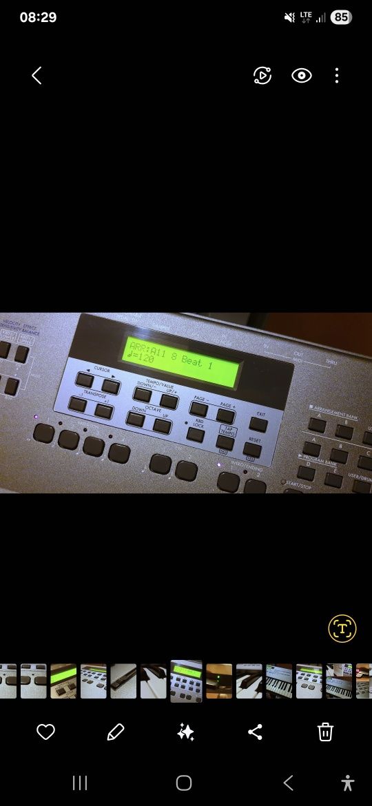 Korg ix300 workstation keyboard