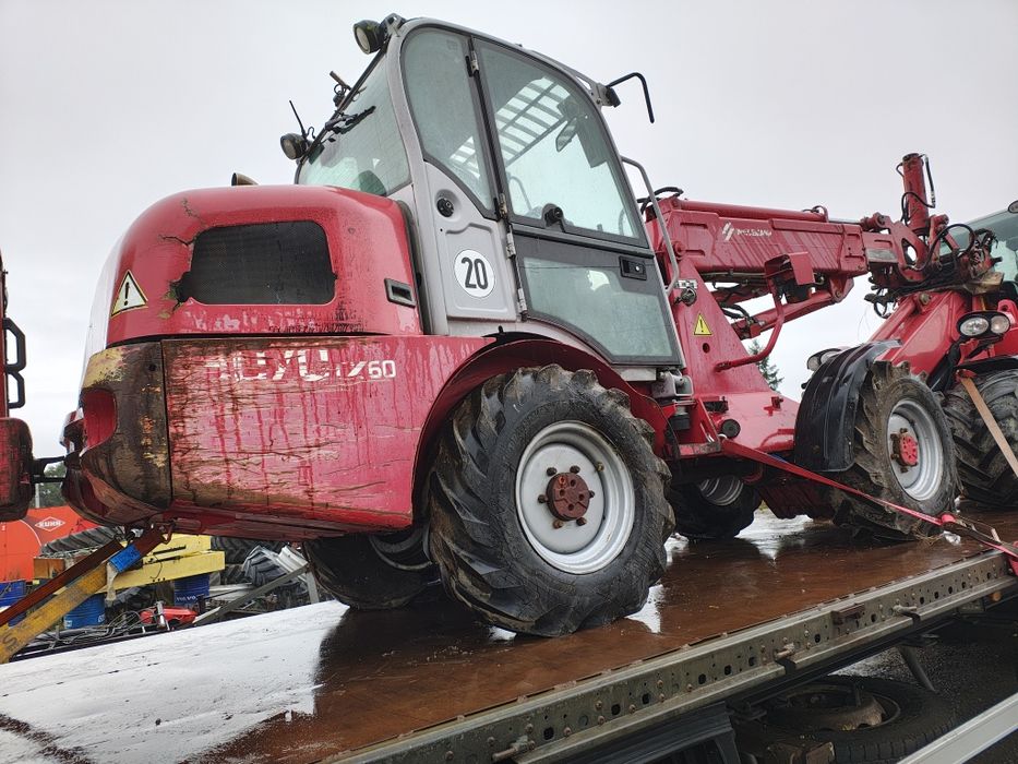 Weidemann 3070 lpt teleskopowa miniładowarka