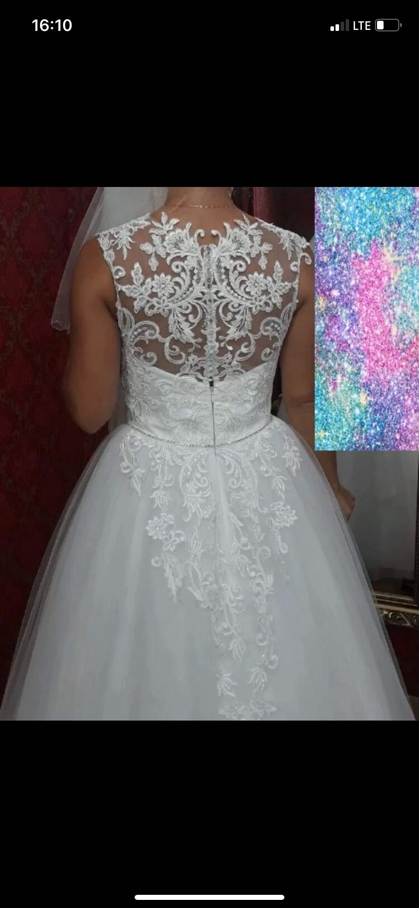 Suknia ślubna księżniczka rozmiar 38