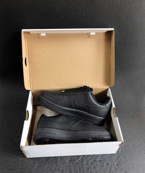 "Buty Trampki" Nike_Air_Force_1_Low_07_Black R.40.5