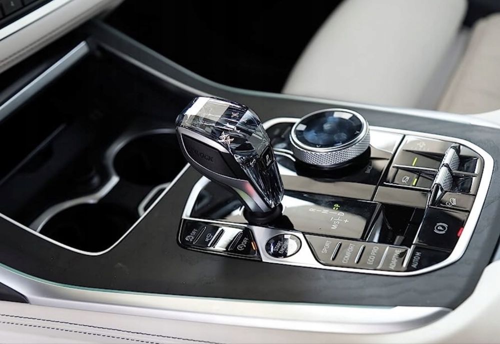 Gałka Zmiany Biegów Zestaw Krzyształowy BMW
