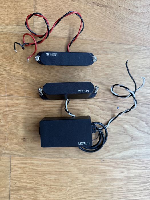 Przetworniki do Strata - Merlin Classic strat HSS set