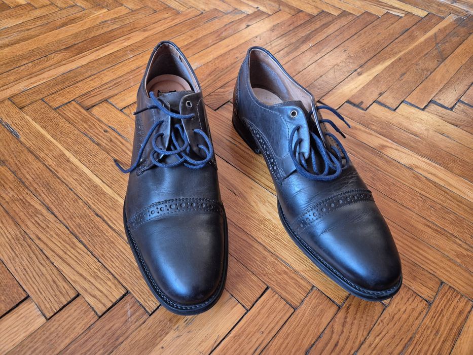 Туфлі чоловічі Оксфорд  коричневі 43р