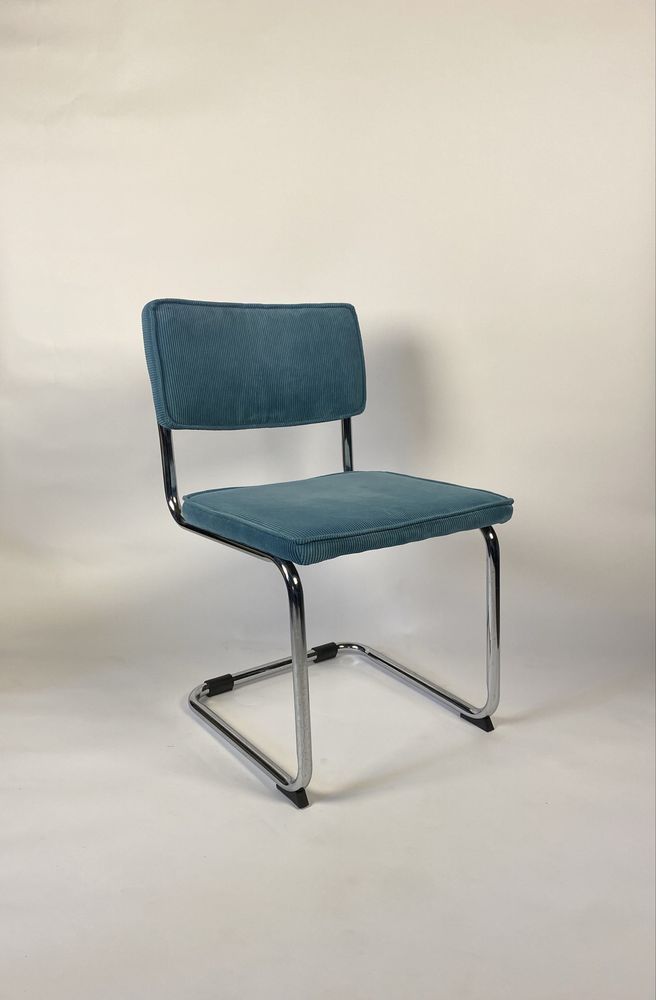 Krzesła Mid-Century DUTCH DESIGN niebieskie