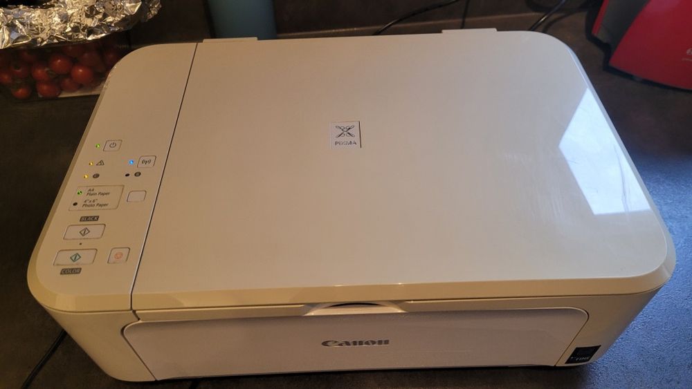 urządzenie wielofunkcyjne Canon Pixma MG3650S uszkodzone