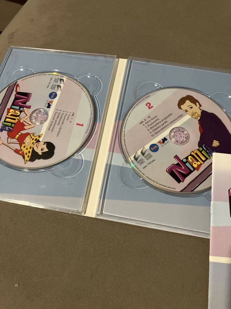 Niania serial TVN Pierwsza seria odcinki 1-15 4dvd Dygant Kot Unikat