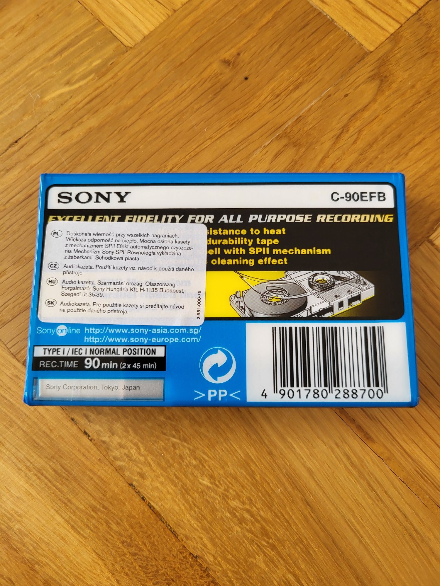 Kaseta magnetofonowa Sony EF90
