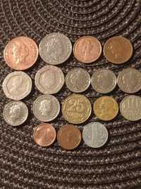 Monety zagraniczne 17 szt