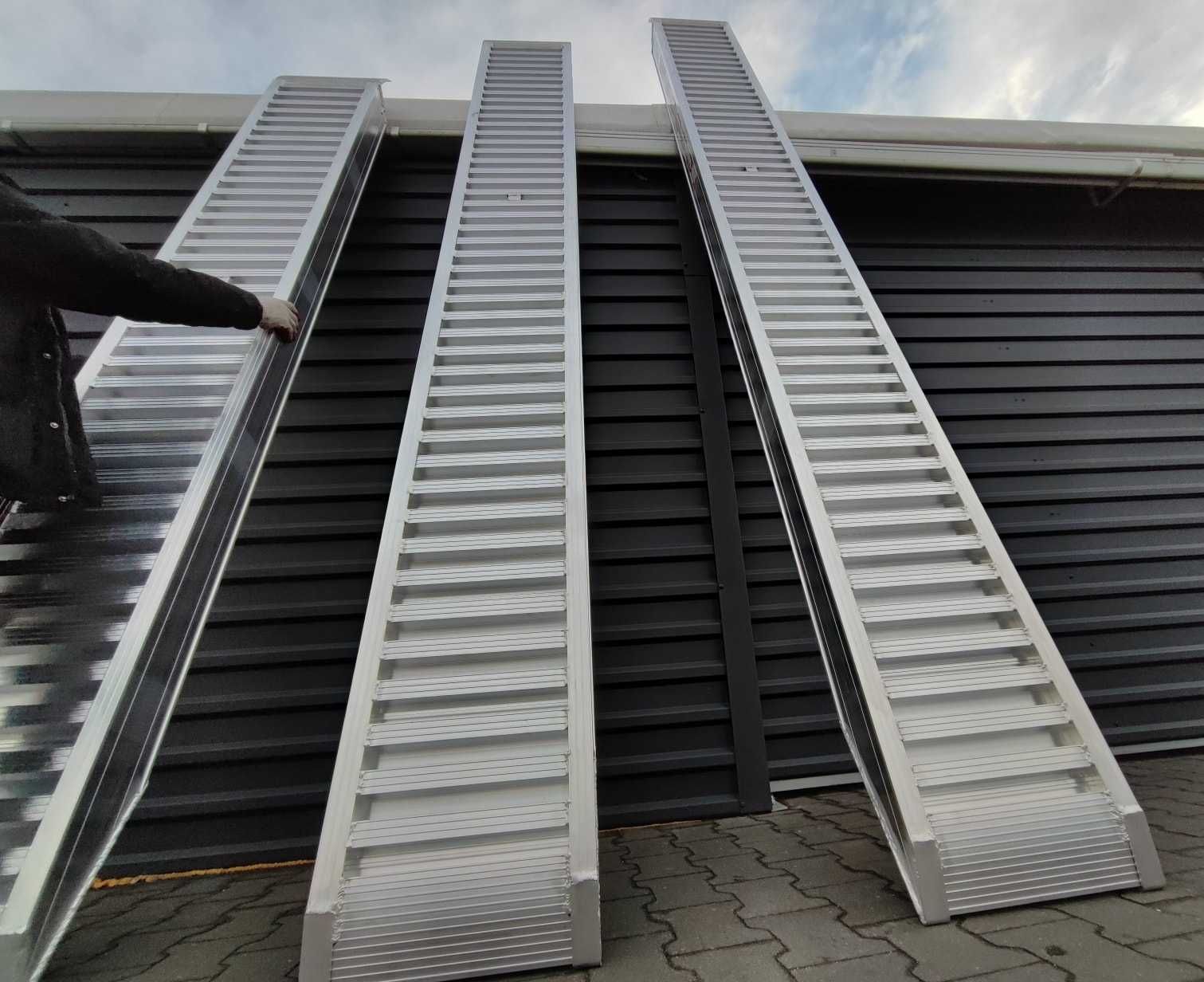 Najazdy aluminiowe od ręki 10 ton 4m polskie nowe  abcnajazdy.pl