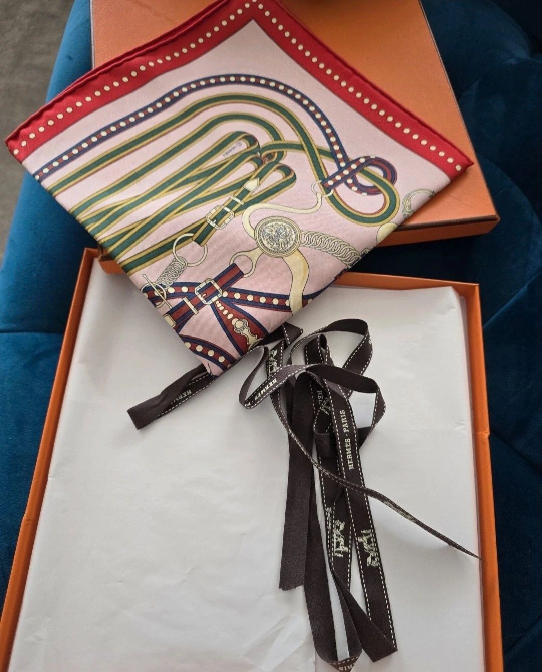 Lenço Hermès- Novo