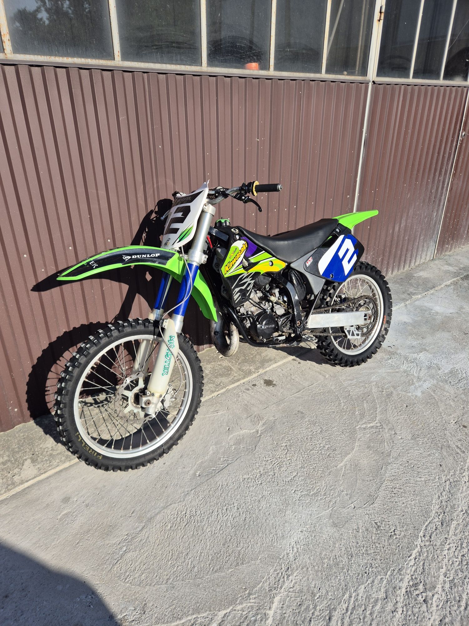 Cross kawasaki kx 125 2t