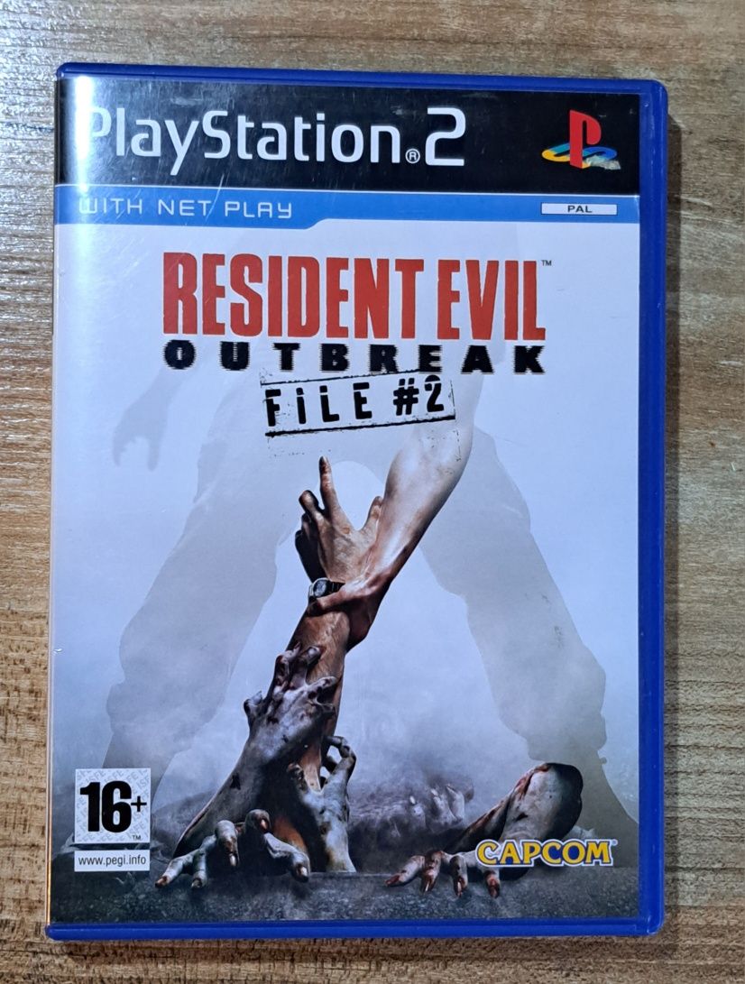 Resident Evil Outbreak File 2 Ps2 Playstation 2