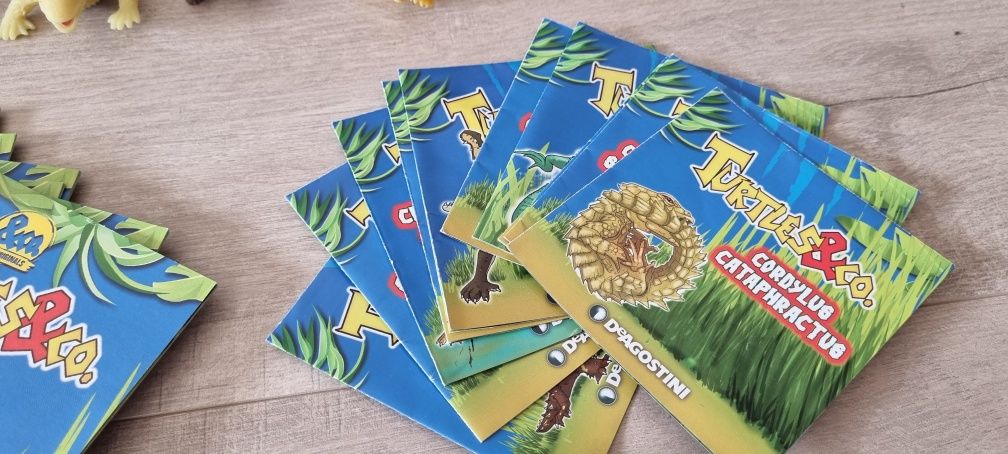 Deagostini figurki Drapieżne Gady 11 sztuk