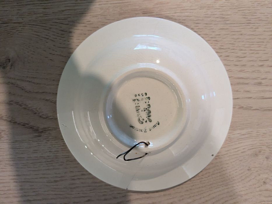 Talerzyk głęboki Fajans Włocławek (2)