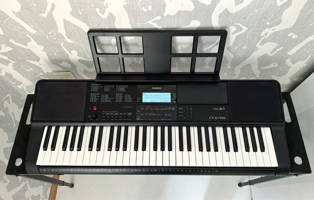Професійний Синтезатор Casio CT-X700!!! Динамічне Піаніно, Клавіши.