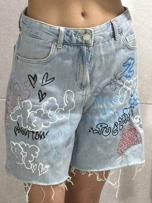 Calção de ganga 34