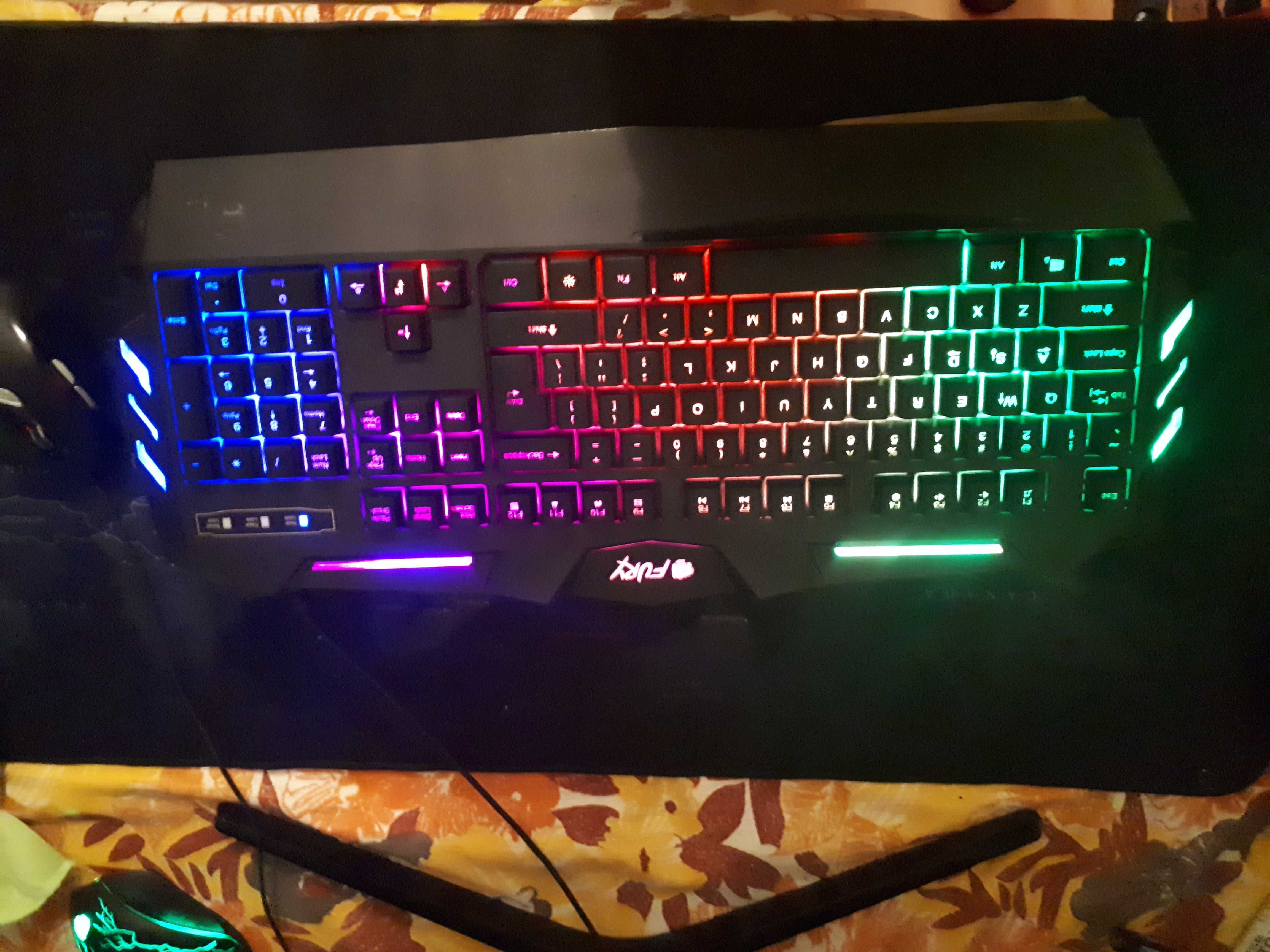 Kawiatura i mysz gaming combo thunderstreak 2.0