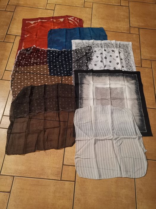 Apaszki kwadratowe 7 szt