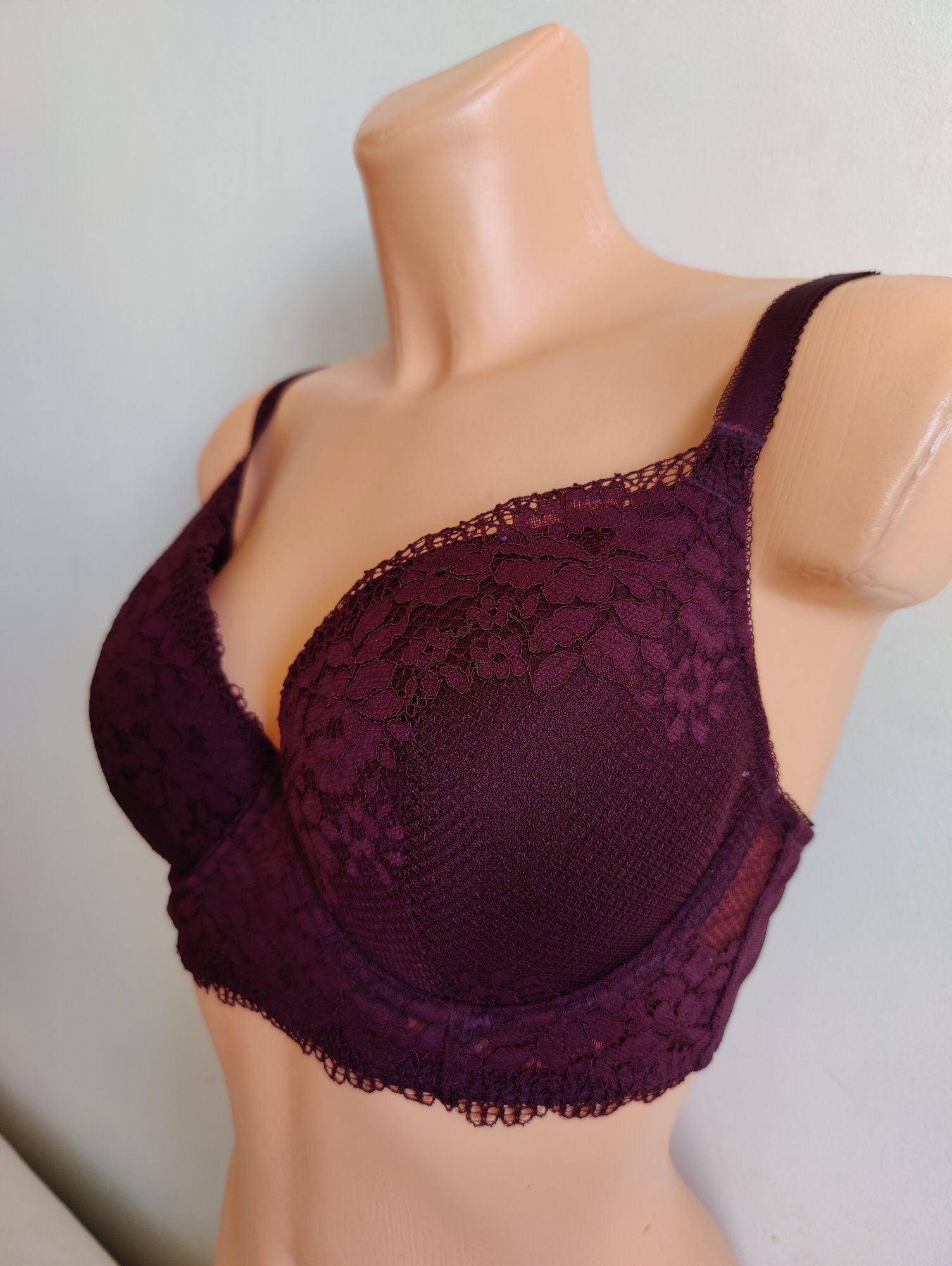 Biustonosz stanik Phoebe Next 34DD 75DD koronkowy fiszbiny