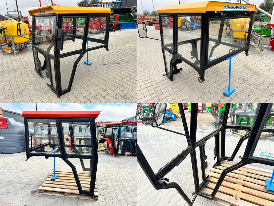 Kabina ciągnikowa Ursus C330 C360 MF235 MF255 T25 +wycieraczka --RATY-
