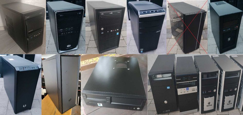 Корпуси для ПК PC під ATX, mATX (Європа). Розпродаж!