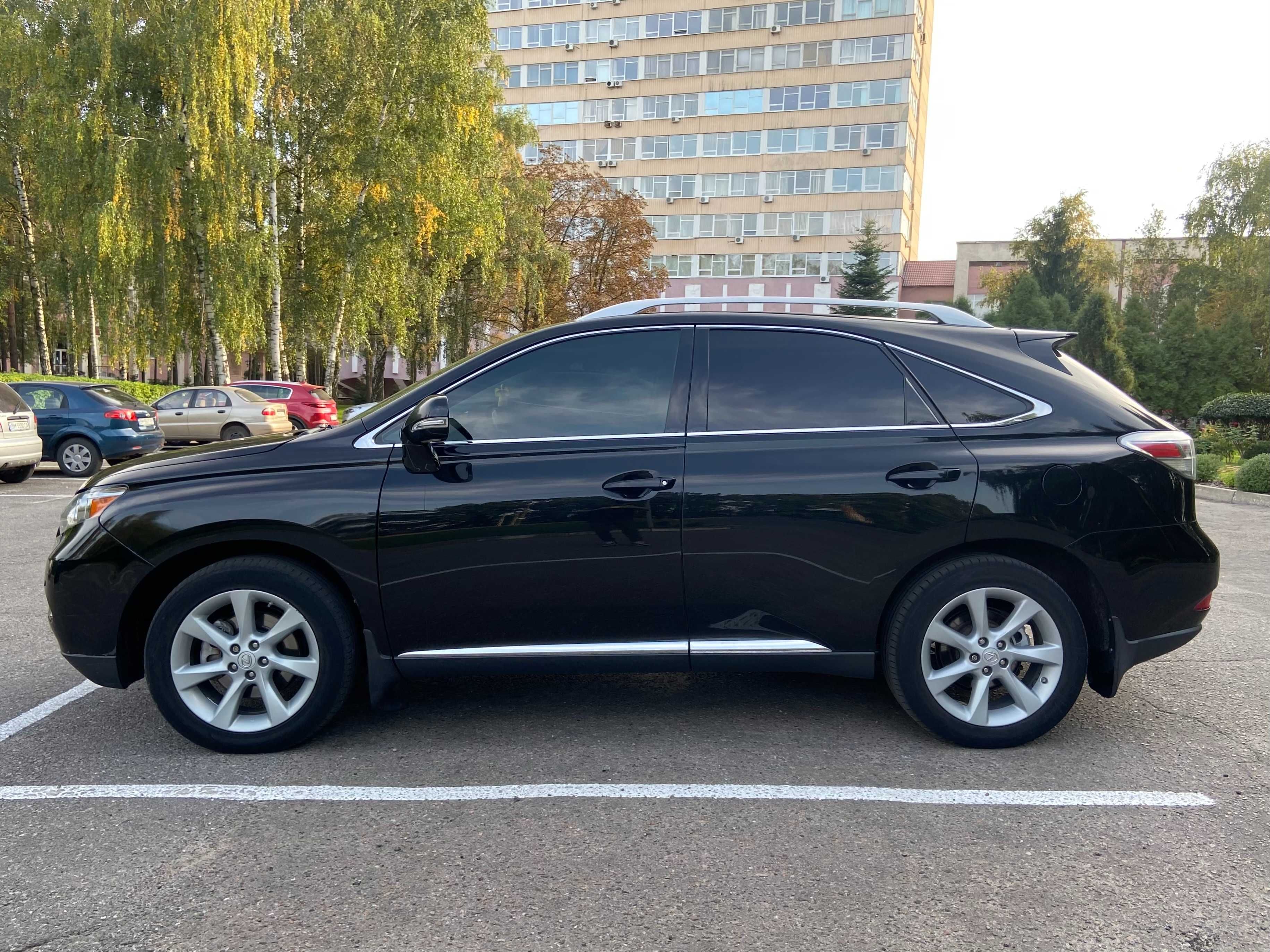 Lexus RX 2010 3.5 чорний колір