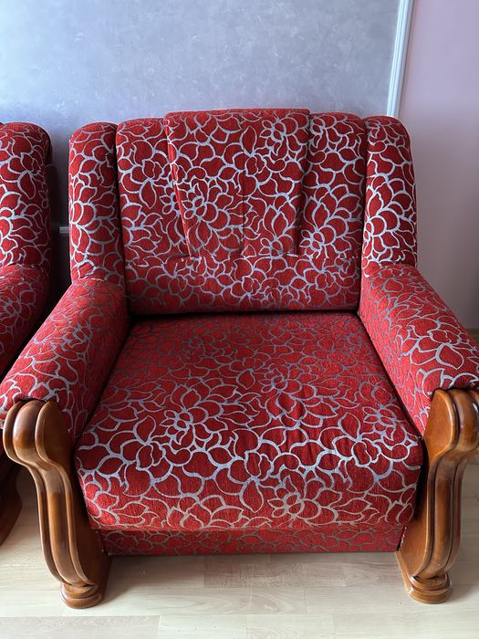 Мякий кутор  з кріслом