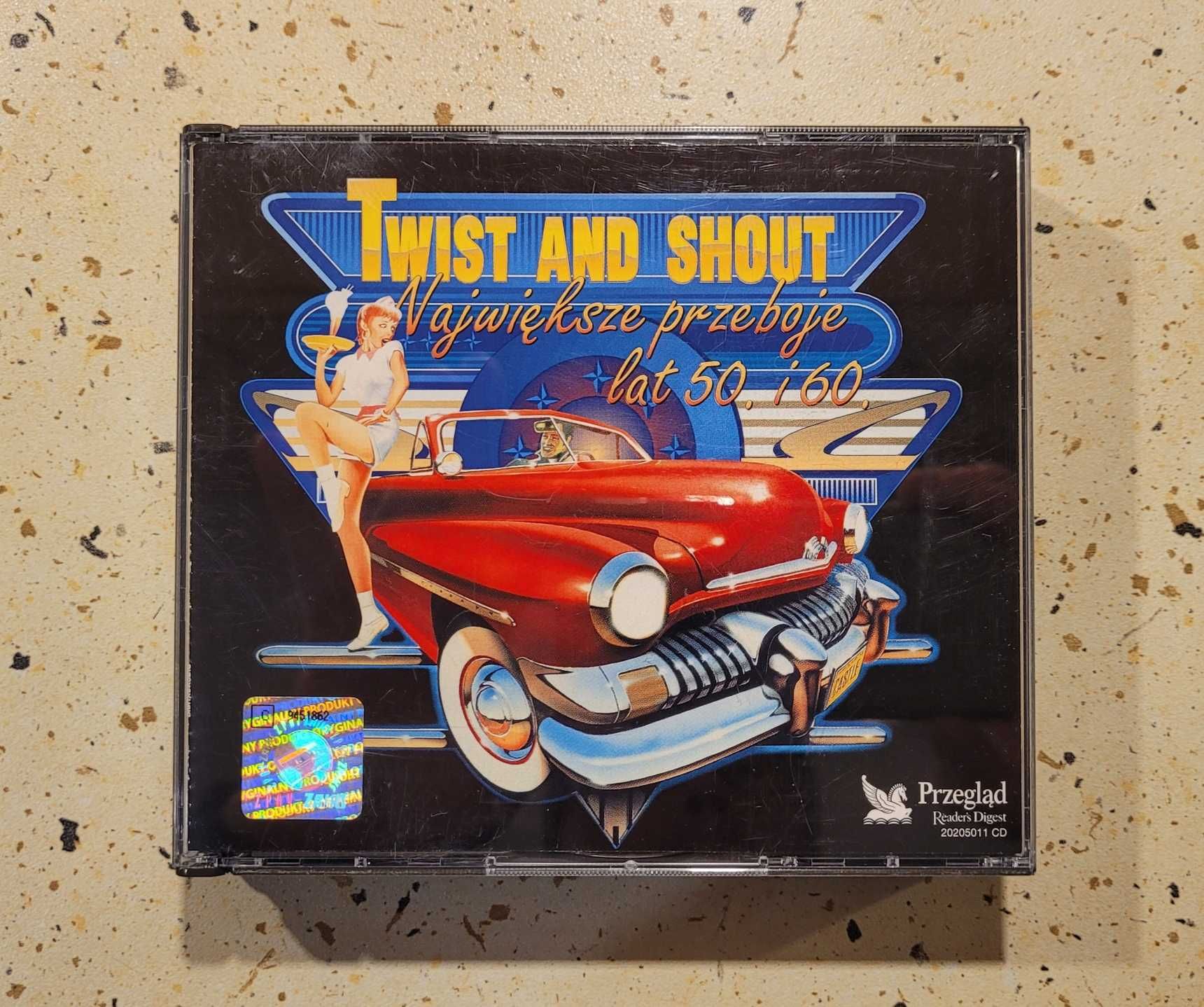 CD "Twistt and shout największe przeboje lat 50. i 60."