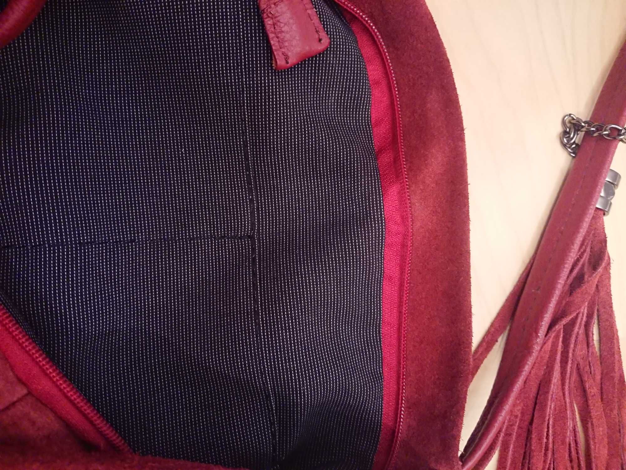 Torebka Genuine Leather
