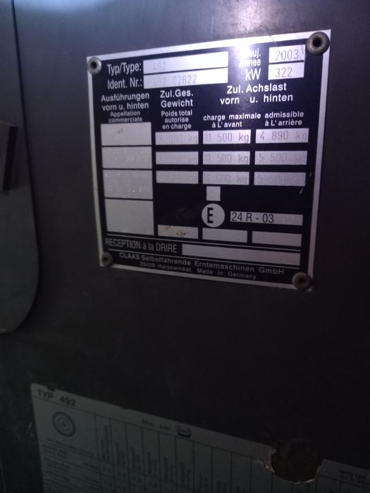 Claas Jaguar 870 +kemper 345