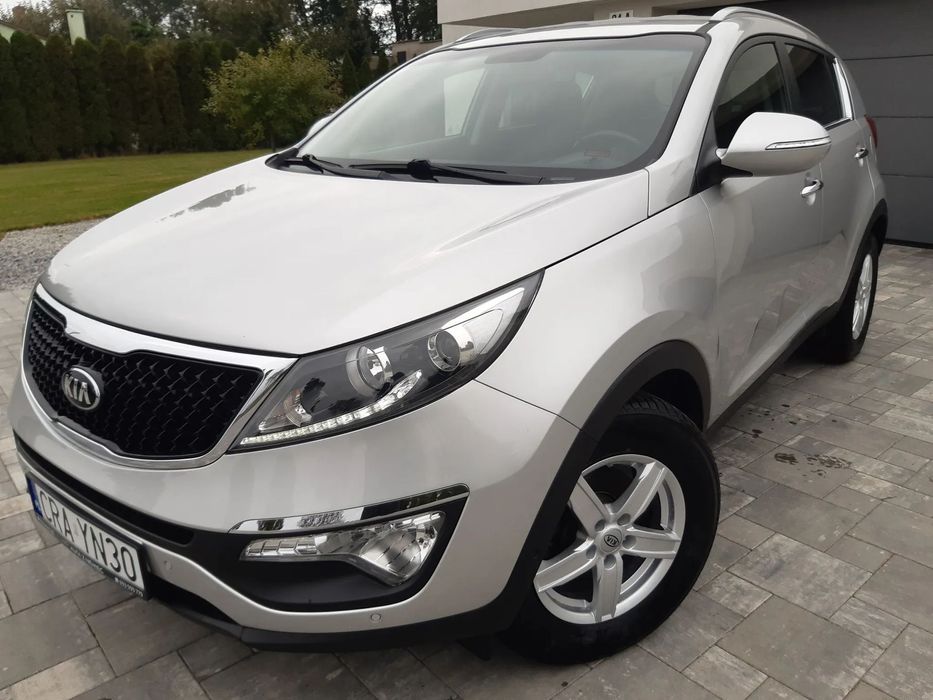 Kia Sportage 100% ORYGINAŁ Kamera Klimatronik Grzane Fotele i Kierownica z Niemiec