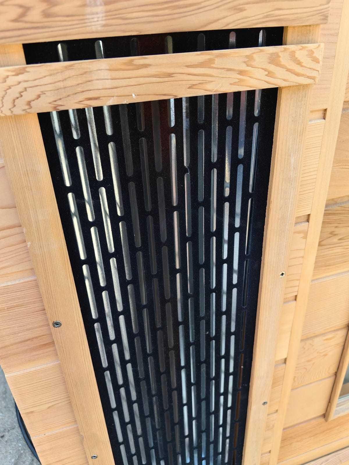 Sauna kabina infrared na podczerwień 230V  1-2 osoby radio oświetlenie