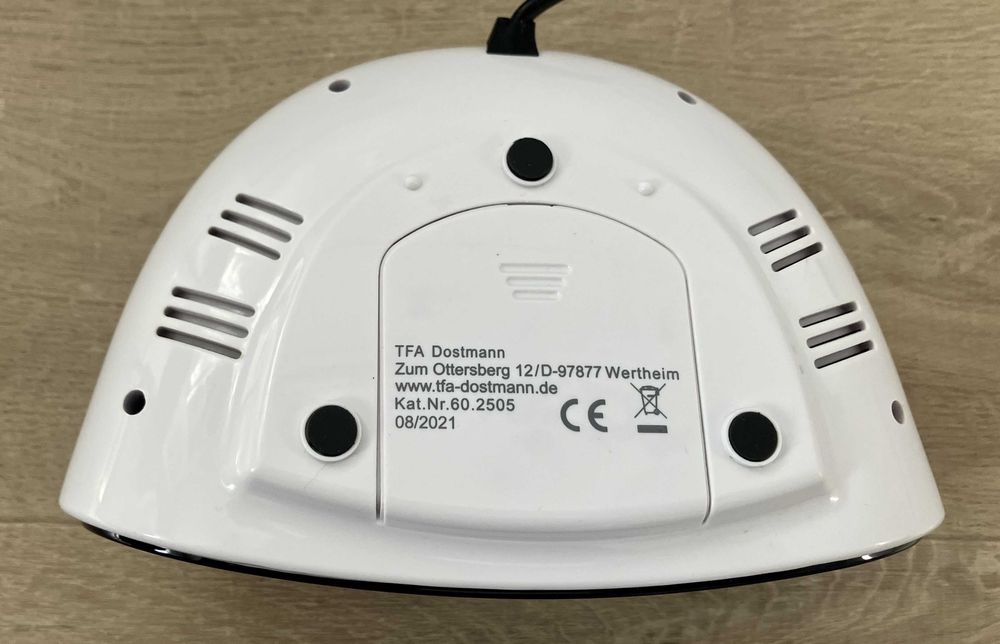 Budzik TFA Dostmann 60.2505 cyfrowy, sterowany radiowo