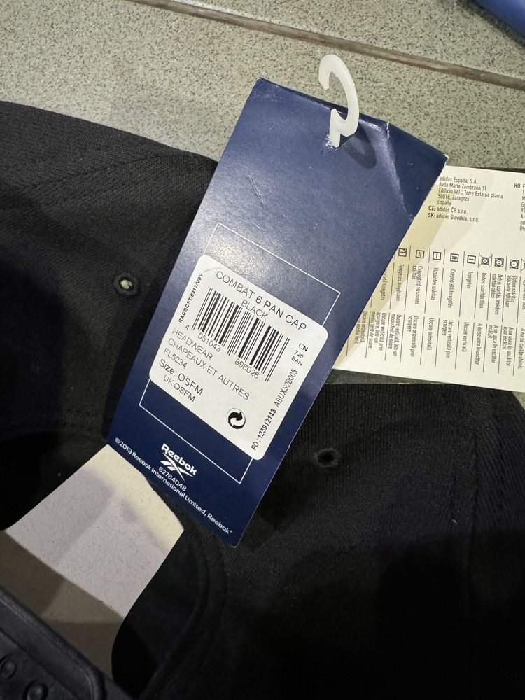 Reebok combat cap снепбек новий оригінал кепка бейсболка бійцівська os
