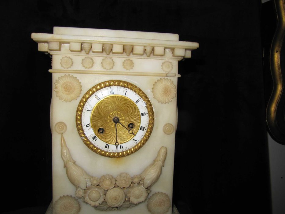 Dobra Cena-MARMUR-Empire zegar kominkowy ok 1830r