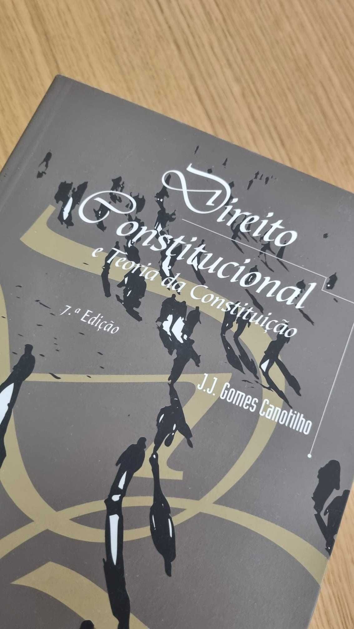 Livro "Direito Constitucional e Teoria da Constituição" - Canotilho