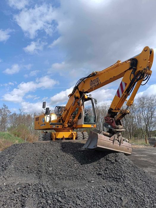 Koparka usługi koparką zagęszczarka /wynajem maszyn Wrocław - Oleśnica
