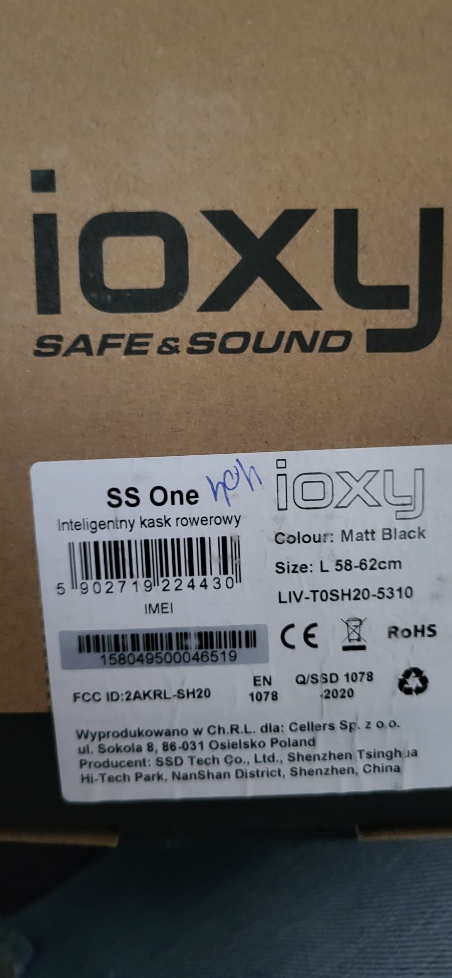 Kask multimedialny IOXY