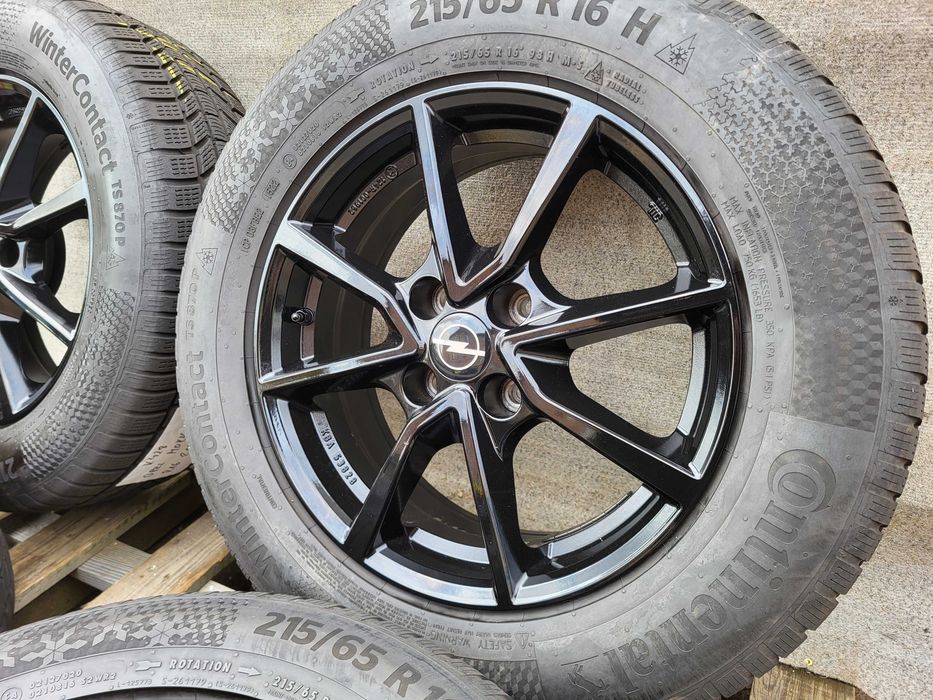 [K428] Koła zimowe 16 Cali 4x108 Continental 215/65/16 Opel Mokka et32