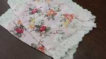 Conjunto de napron rosa