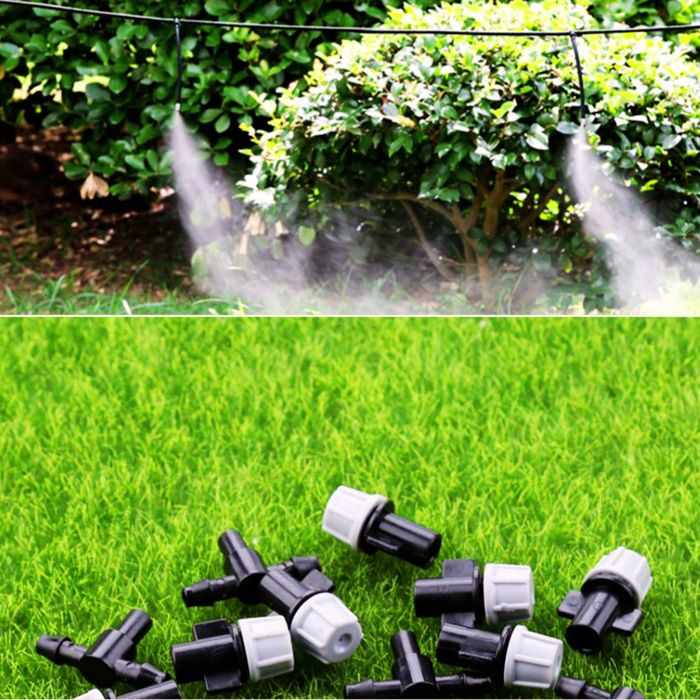 Kurtyna Wodna Ogrodowa Zraszacz Mgiełka Zestaw 20m