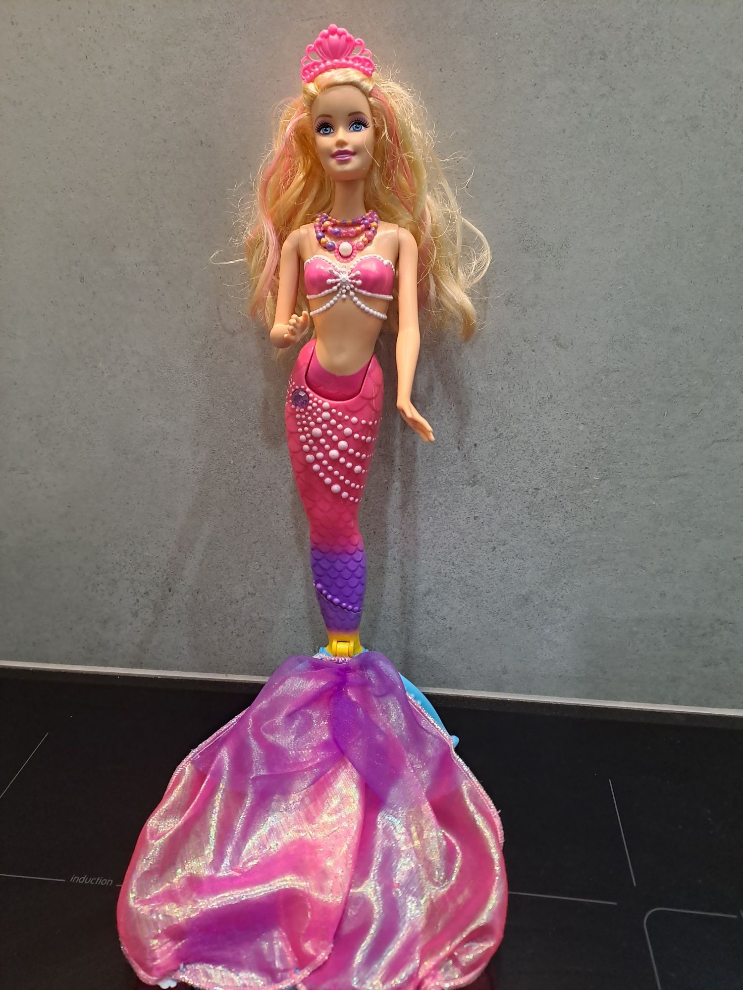 Perłowa księżniczka, Barbie,  Syrenka, Mattel