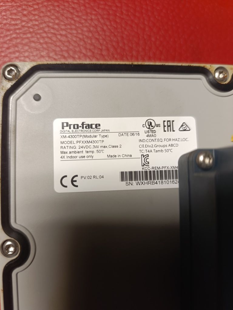 Panel operatorski Pro-face + moduł + moduł rozszerzeń