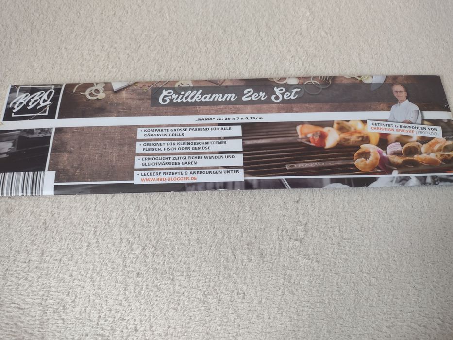 Zestaw grzebieni do grilla 2 szt., Ramo'
