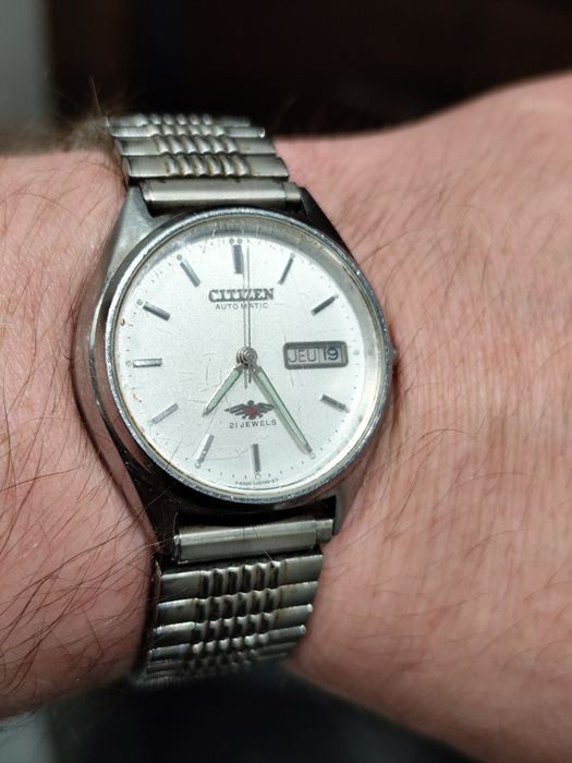 Zegarek męski Citizen Automatic 21 Jewels